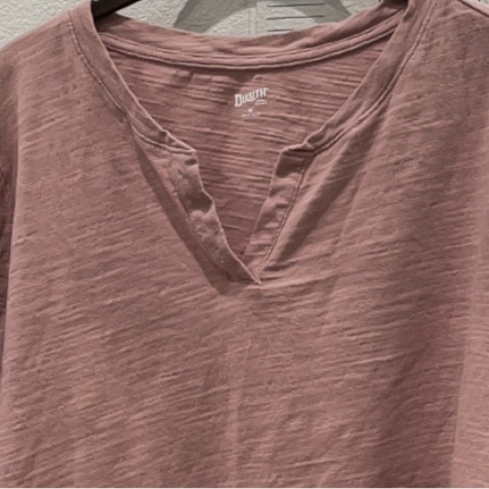 Duluth Mauve Long Sleeve Pullover Top - Picture 3 of 6